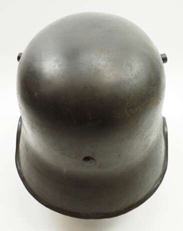 Wehrmacht: Stahlhelm M18 Kavallerie (Ohrenfrei) - Doppelemblem. - Foto 5
