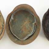 Wehrmacht: Stahlhelm - 3 Exemplare. - photo 4