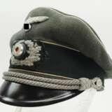 Wehrmacht: Schirmmütze für Offiziere der Infanterie. - photo 1