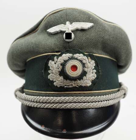 Wehrmacht: Schirmmütze für Offiziere der Infanterie. - photo 2