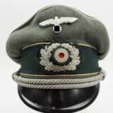 Wehrmacht: Schirmmütze für Offiziere der Infanterie. - photo 2