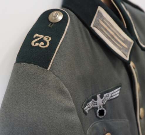 Wehrmacht: Dienstrock für Mannschaften im Infanterie-Regiment 73. - фото 3