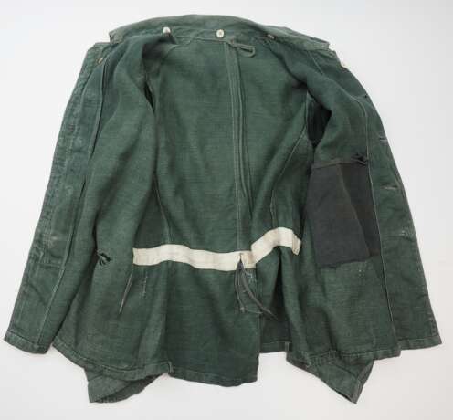 Wehrmacht: Drillichjacke. - photo 4