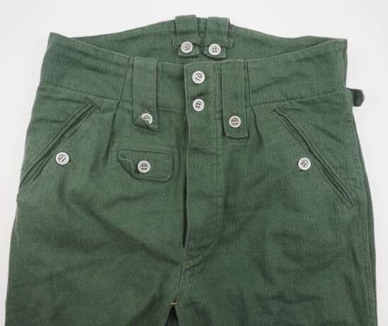 Wehrmacht: Drillichhose. - photo 1