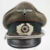 Wehrmacht: Schirmmütze für Offiziere der Panzertruppe. - фото 2