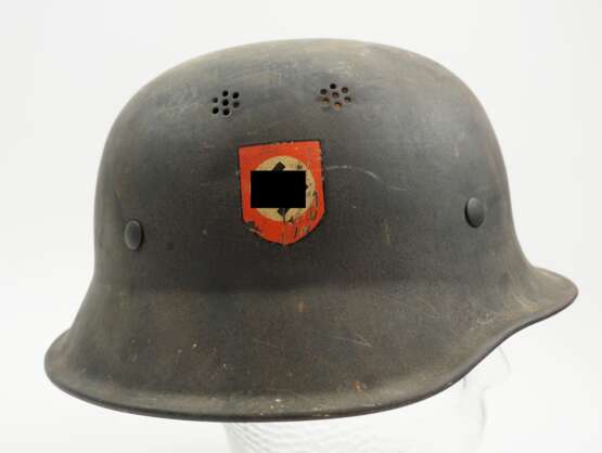 3. Reich: Helm der Feuerlöschpolizei. - photo 4