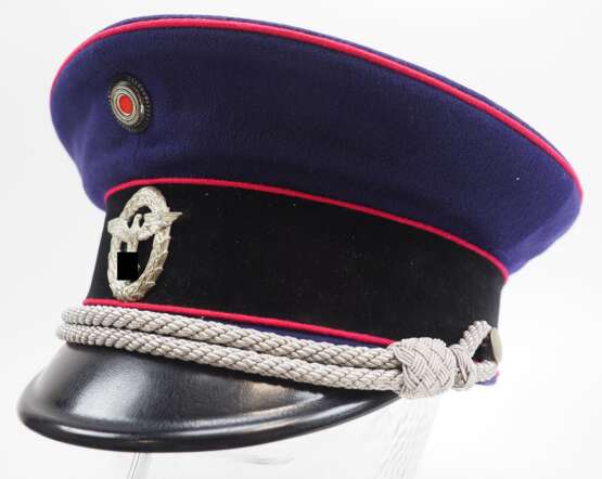 3. Reich: Schirmmütze, für Offiziere der Feuerlöschpolizei. - photo 1
