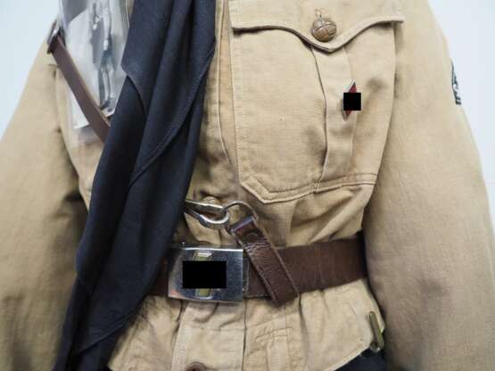 DJ: Komplette Uniform eines DJ-Jungen im Bann 564 (Villach, Kärnten) - auf Puppe. - photo 4