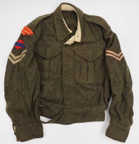 Kanada: Uniformensemble Battledress "The Cape Breton Highlanders". - фото 2