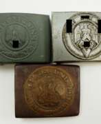 Обзор. Deutsches Reich: Lot Koppelschlösser - 3 Exemplare.