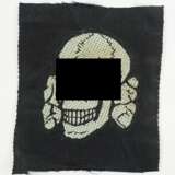 Waffen-SS: Schiffchentotenkopf für Mannschaften. - фото 1