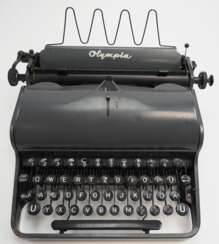 Allg. SS: Dienstschreibmaschine - Olympia.