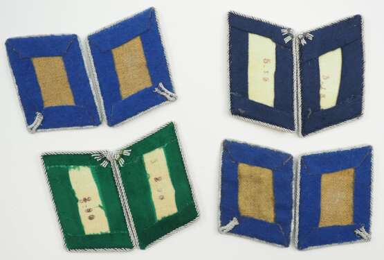 Luftwaffe: Kragenspiegel für Offiziere - 4 Paare. - photo 2