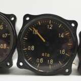 Luftwaffe: Lot von 3 Bordinstrumenten. - photo 1