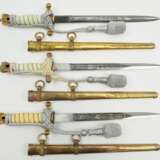 Kriegsmarine: Offiziersdolch - 3 Exemplare. - photo 2