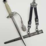 Luftwaffe: Offiziersdolch mit Gehänge. - photo 2