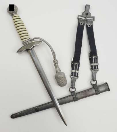 Luftwaffe: Offiziersdolch mit Gehänge. - photo 2