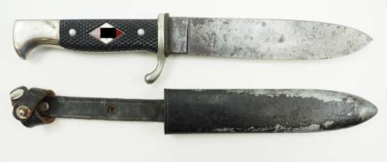 HJ: Fahrtenmesser mit Devise - Hörster. - photo 2