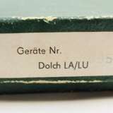 DDR: Offiziersdolch mit Gehänge, im Etui. - фото 5
