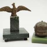 Baden: Mannschafts Pickelhaube in Bronze. - фото 1