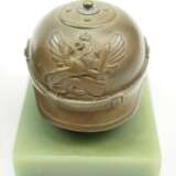 Baden: Mannschafts Pickelhaube in Bronze. - фото 2