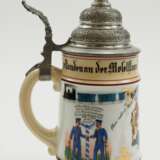 Bayern: Reservistenkrug eines Reservisten der 8. Comp. 8. Bayr. Inftr. Regt. Pranckh - Metz 1894/96. - photo 2