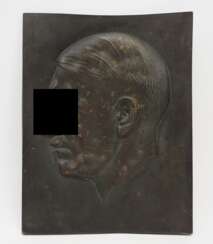 Retzbach, H.: Bronzeplakette Adolf Hitler.