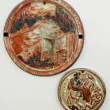 WHW: Fayence-Manufactur Plakette - 2 Exemplare. - photo 1