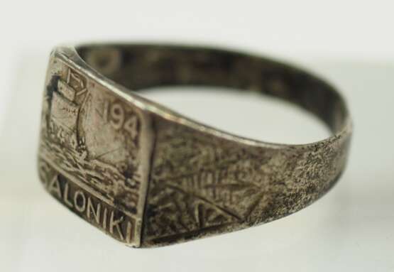 Wehrmacht: Fingerring - Saloniki 1941. - photo 1