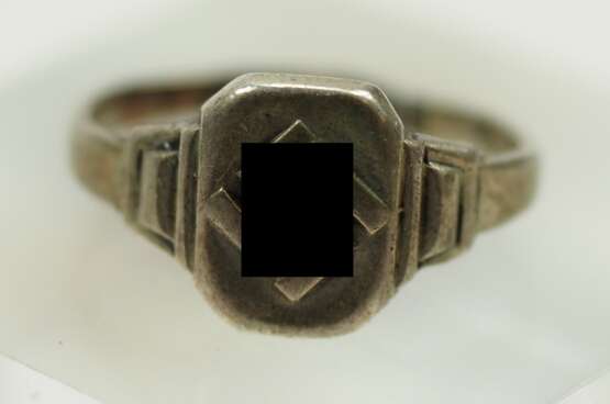 3. Reich: Fingerring - Patriotisch. - photo 2