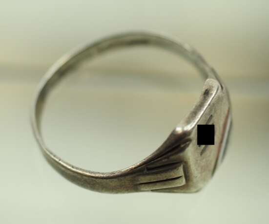 3. Reich: Fingerring - Patriotisch. - photo 3