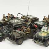 Blechauto US-Army Willys Jeep - 8 Exemplare. - photo 1