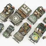 Blechauto US-Army Willys Jeep - 8 Exemplare. - photo 2