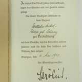 Hitler, Adolf: Mein Kampf - Hochzeitsausgabe Stadt Stuttgart. - photo 2