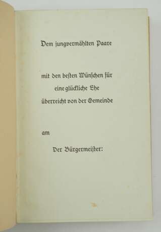 Hitler, Adolf: Mein Kampf - Hochzeitsausgabe - ohne Eintragung. - photo 2