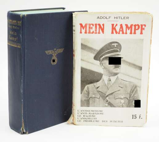 Hitler, Adolf: Mein Kampf - deutsche und französische Ausgabe. - photo 1