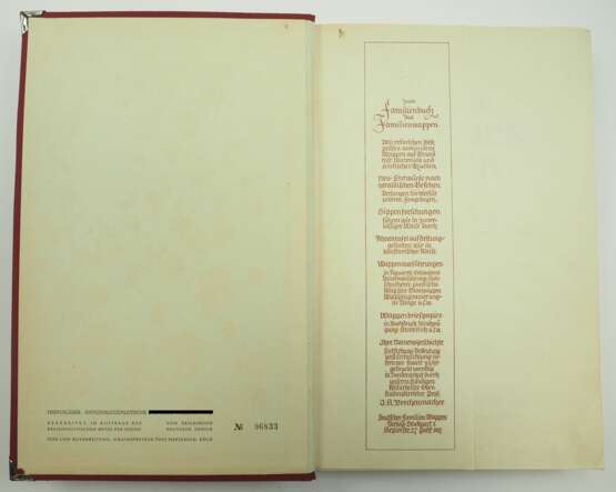 3. Reich: Familienchronik "Unser Familien Buch" einer Familie aus Wien. - фото 2