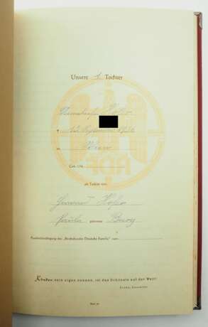 3. Reich: Familienchronik "Unser Familien Buch" einer Familie aus Wien. - фото 4