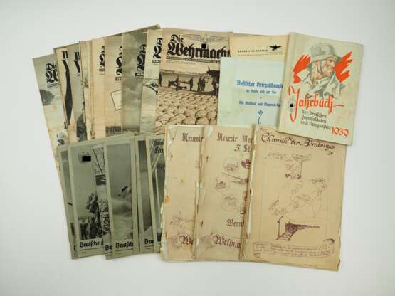 3. Reich: Lot Literatur und Zeitschriften. - фото 1