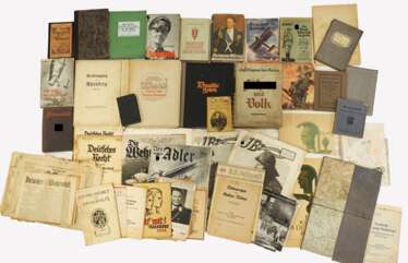 3. Reich: Lot Literatur.