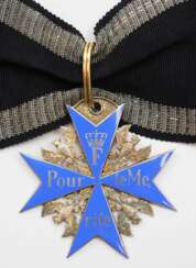 Preussen: Orden Pour le Mérite, für Kriegsverdienste.