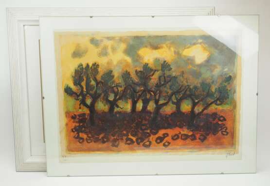 Grossert, Michael (1927-2014): Print "Ohne Titel". - photo 4