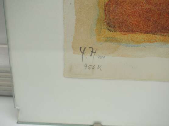 Grossert, Michael (1927-2014): Print "Ohne Titel". - photo 6