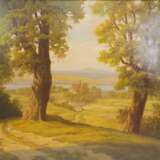 Gutknecht, Anton (1907-1988): Süddeutsche Landschaftsansicht. - photo 1