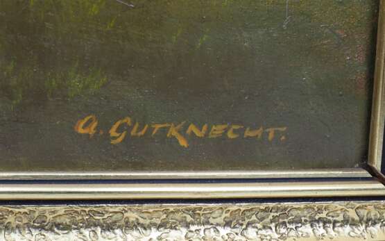 Gutknecht, Anton (1907-1988): Süddeutsche Landschaftsansicht. - photo 3