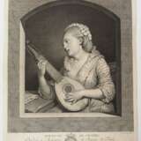 von Müller, Johann Gotthard (1747-1830): Joueuse de Cistre. - photo 2