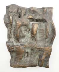 Neumann, Gerhard Daniel (1934): Bronze &quot;Zum Jahr 1980&quot;.