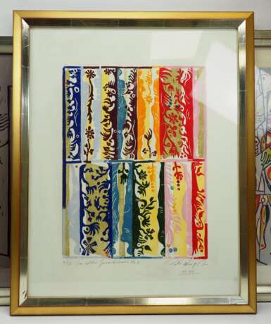 Römpert, Peter (1944-2022): Lithographie - 3 Exemplare. - photo 2