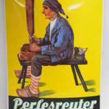 Reklame-Emailleschild: Perlesreuter Schmalzler - photo 1