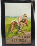 Aperçu. Werbeschild: Kakao Alpursa.